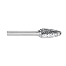 Tree Radius Nose Carbide Burr | Silver Series