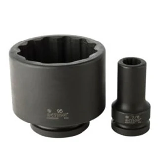 1" Drive 12-Point Imperial Deep Impact Socket