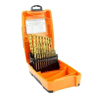 21pce Imperial Alpha Tuffbox Cobalt Drill Set 1/16-3/8in