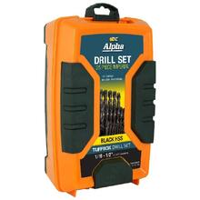 29 Pce - Imperial Alpha Black Series Tuffbox Drill Set (1Pk)
