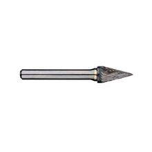 1/8in Pointed Cone Carbide Burr, 1/8in shank dia