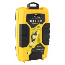 19pce Black Metric Alpha Tuffbox Drill Set 1.0-10.0mm (1Pk)