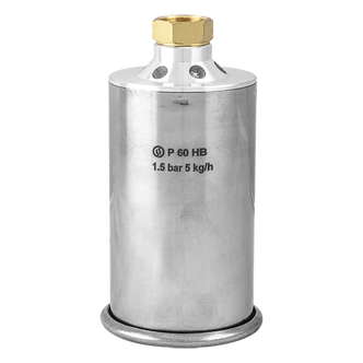 LPG Broad Flame Burner 60mm Aluminium Base Plate M20 x 1mm FM