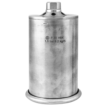 LPG Broad Flame Burner 80mm S/Steel Base Plate and Nut M20 x 1mm FM