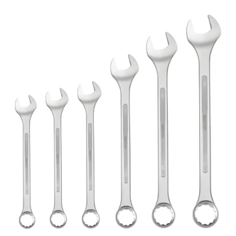 6 PCE JUMBO SPANNER SET MET