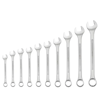 10 PCE JUMBO SPANNER SET MET