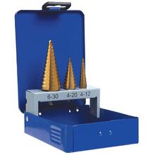3 pce Step Drill Set (1Pk)