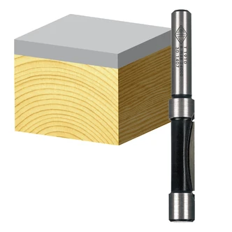 FLUSH TRIM BIT 8.0MM TCT, 1 FLT 1/4 SHK