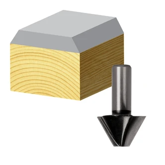 BEVEL TRIM BIT 30 DEG X 5/8, 1/4 SHK