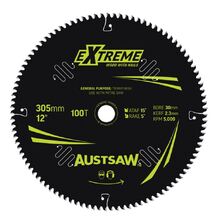 Austsaw Extreme: Wood with Nails Blade 305mm x 30 Bore x 100 T Thin Kerf