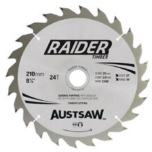 Austsaw Raider Timber Blade 210mm