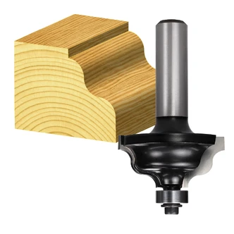 DOUBLE OGEE BIT 1.1/4 TCT 2 FLT 1/2 SHK W/BEAR