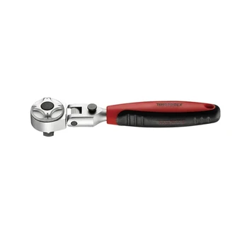 TENG 1/4" DR. FLEX-HEAD STUBBY RATCHET HANDLE 72T