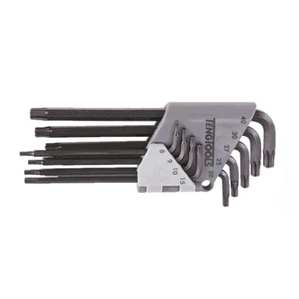 TENG LONG ARM BALL-END TX KEY SET, 9PCE, TX8-TX40