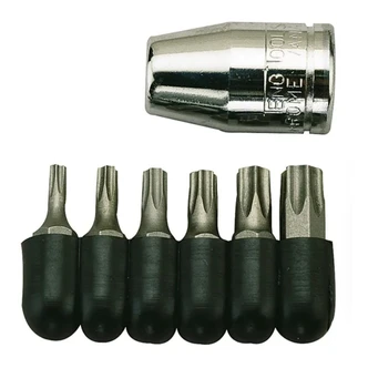 TENG 3/8" DR. TORX BIT SET, 7PCE, TX10-TX40