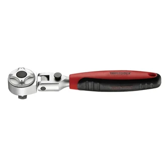 TENG 3/8" DR. FLEX-HEAD STUBBY RATCHET HANDLE 72T
