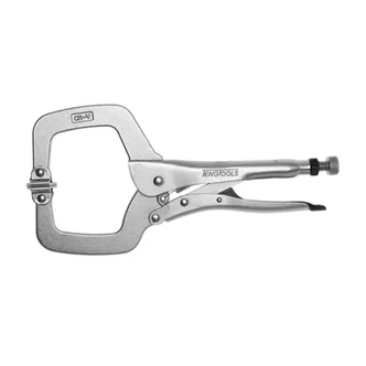 TENG 6" C-CLAMP LOCKING PLIER (NP) W/SWIVEL PAD