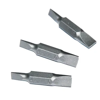 TENG 5PCE 32MM DBL-END BIT FLAT 0.8X4MM X 1.2X 6MM