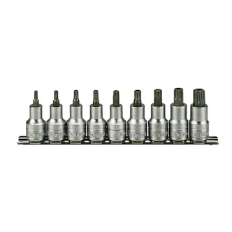 TENG 9PCE 1/2" DR. TX BIT SOCKET SET 20-60
