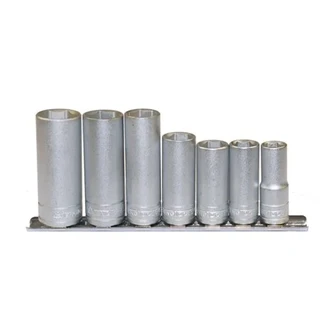 TENG 7PCE 3/8" DR. DEEP MM SOCKET SET 10-19MM