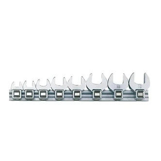 TENG 8PCE MM CROWFOOT WRENCH SET 10-19MM