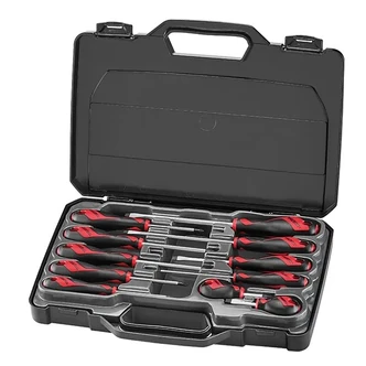 TENG 11PCE SCREWDRIVER SET - FLAT | PHILLIPS | POZI