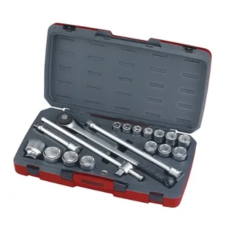 TENG 18PCE 3/4" DR. METRIC REG. SOCKET SET 6PNT