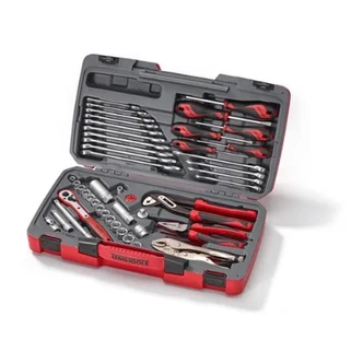 TENG 48PCE 3/8" DR. METRIC/AF SOCKET & TOOL SET