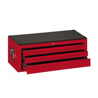TENG 26" STD MIDDLE BOX, 3 DRAWERS, RED