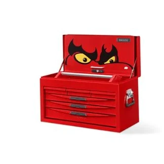 TENG 26" PRO TOP BOX 6 DRAWERS, RED