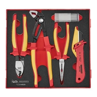 TENG 8PCE INSULATED PLIER & KNIFE SET EVA2