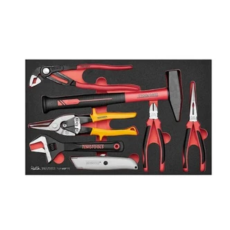 TENG 7PCE PLIER AND ENGINEERS HAMMER SET