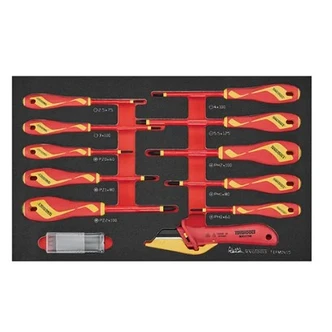 TENG 15PCE INSULATED SCREWDRIVER & KNIFE SET EVA3