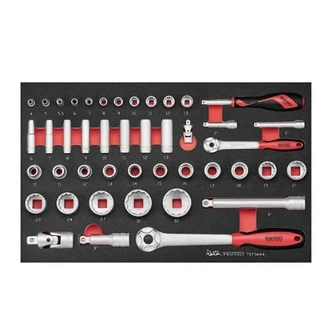 TENG 44PCSOCKET SET 1/4" AND 1/2" DRIVE