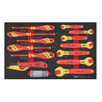 TENG 17PCE INSULATED SPANNER & SCREWDRIVER SET EVA3