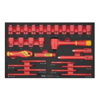 TENG 28PCE SOCKET AND SCREWDRIVER SET INSULATED