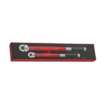 TENG 2PCE 3/8" & 1/2" DR. TORQUE WRENCH SET - TEX-TRAY