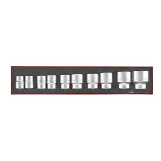 TENG 10PCE 3/4" DR. SOCKET SET 22-50MM -TEX-TRAY