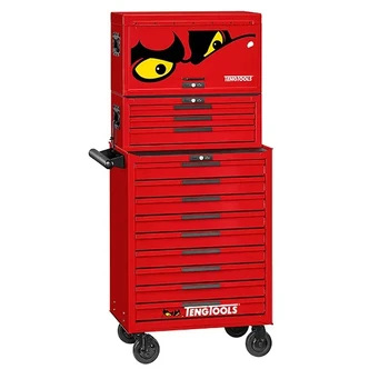 TENG 1033PCE 26" MEGA MASTER 16 DRAWER TOOL KIT RED