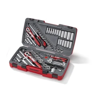 TENG 111PCE 1/4"-3/8"-1/2" DR. MM/AF SOCKET SET