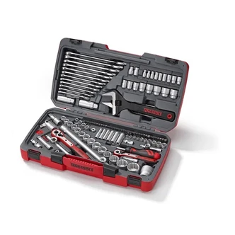 TENG 127PCE 1/4"-3/8"-1/2" DR. METRIC SOCKET & TOOL SET