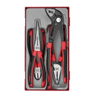 TENG 4PCE PLIER SET TPR GRIP Q TT1