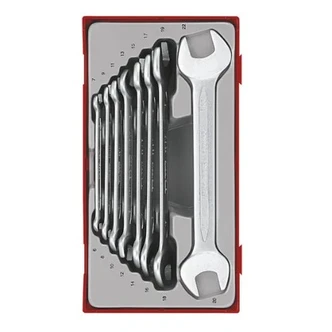 TENG 8PCE DBL OPEN-END SPANNER SET 6-22MM - TC-TRAY