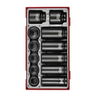 TENG 12PCE 1/2" DR. IMPACT SOCKET SET - TC-TRAY