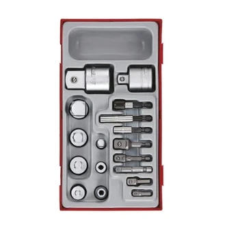 TENG 17PCE MULTI-DR. ADAPTOR SET - TC-TRAY