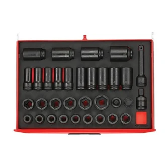 TENG 33PCE 3/4" DR. IMPACT SOCKET & ACC. SET (EVA)