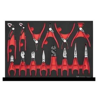 TENG 14PCE PLIER SET VINYL GRIP Q (EVA)