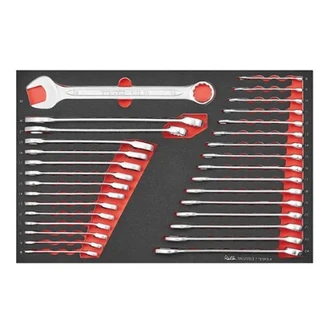 TENG METRIC COMBINATION & RATCHETING SPANNER SET 31 PCE