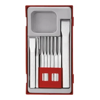 TENG 9PCE P PUNCH & CHISEL SET - TC-TRAY
