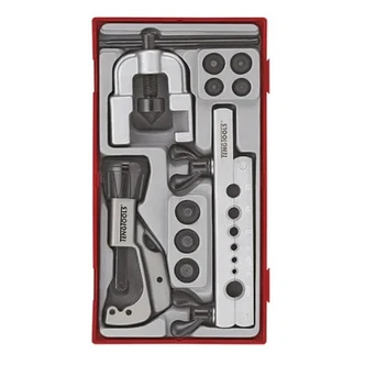 TENG 10PCE DOUBLE FLARING TOOL SET - TC-TRAY